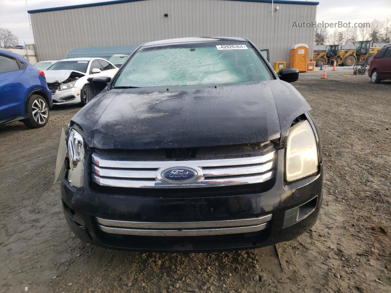 2006 Ford Fusion Se Black vin: 3FAHP07116R130137