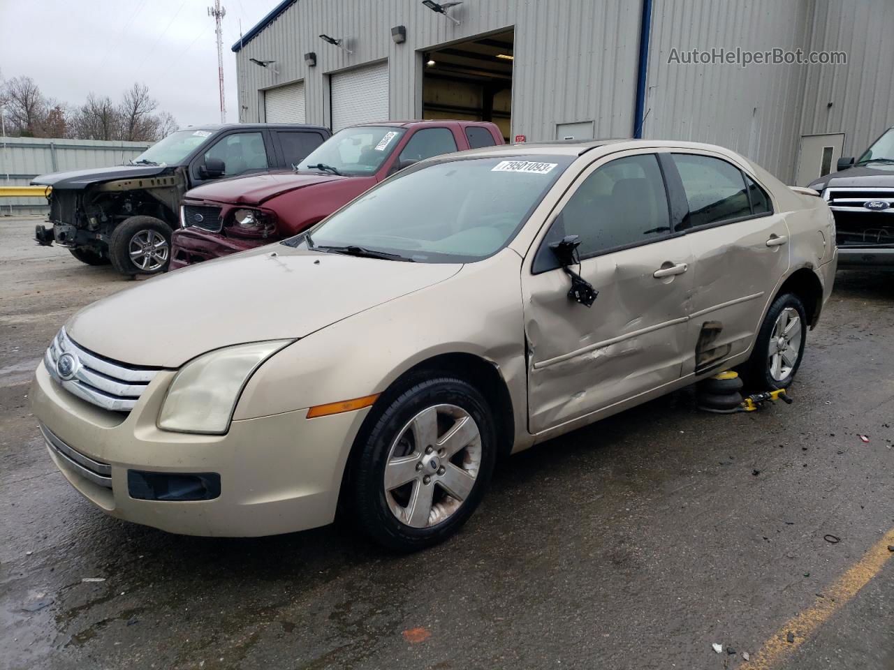 2008 Ford Fusion Se Золотой vin: 3FAHP07118R115057