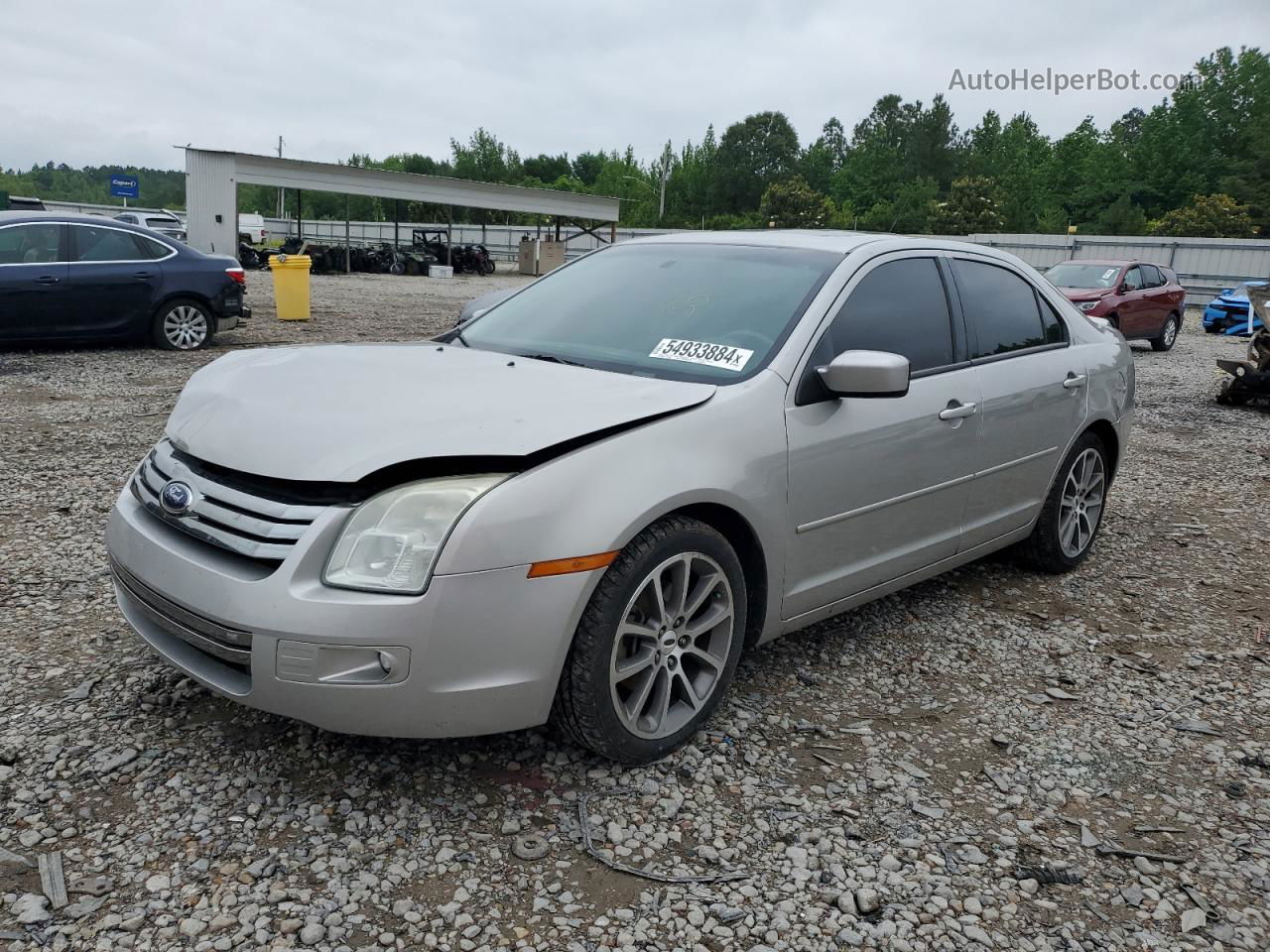 2008 Ford Fusion Se Silver vin: 3FAHP07118R246604