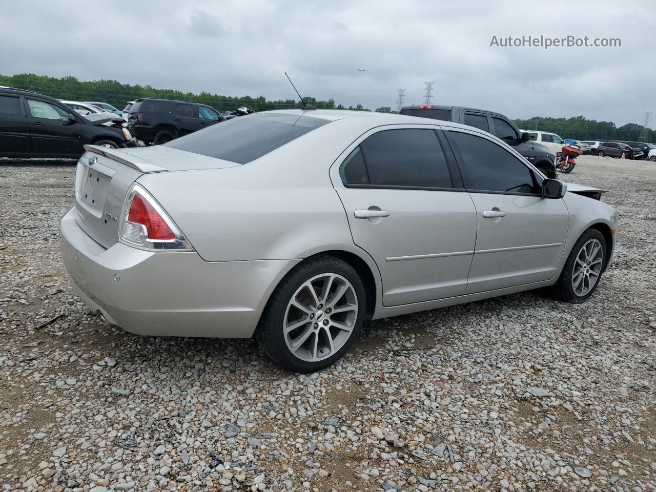 2008 Ford Fusion Se Silver vin: 3FAHP07118R246604