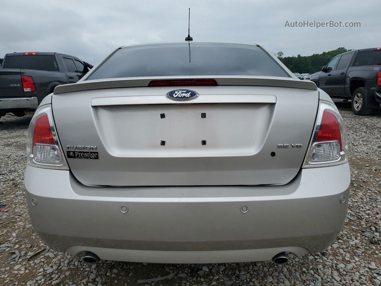 2008 Ford Fusion Se Silver vin: 3FAHP07118R246604