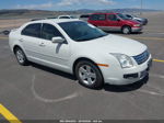 2008 Ford Fusion Se White vin: 3FAHP07118R257814