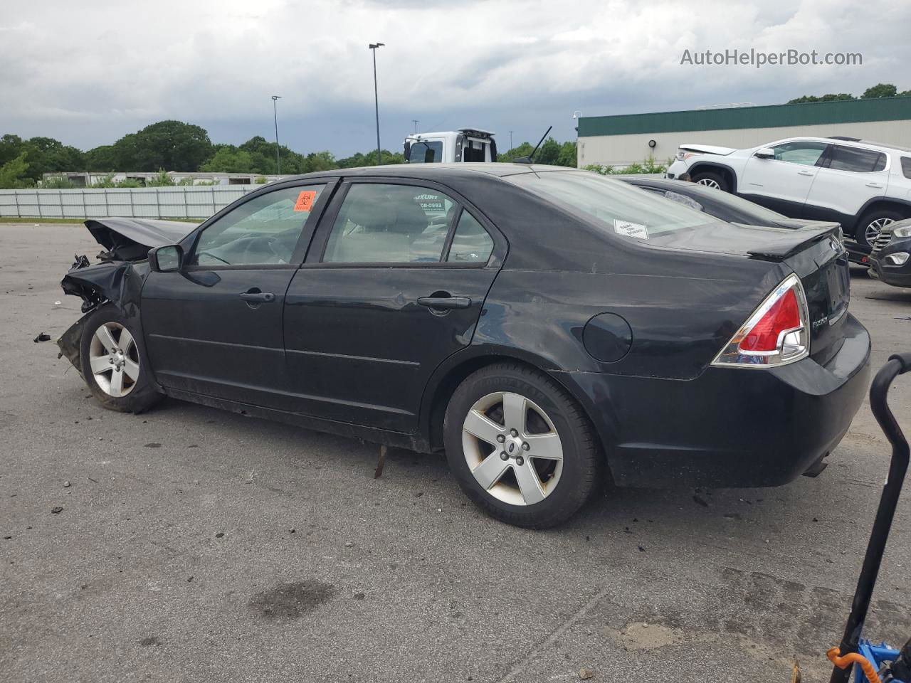 2008 Ford Fusion Se Black vin: 3FAHP07118R272121