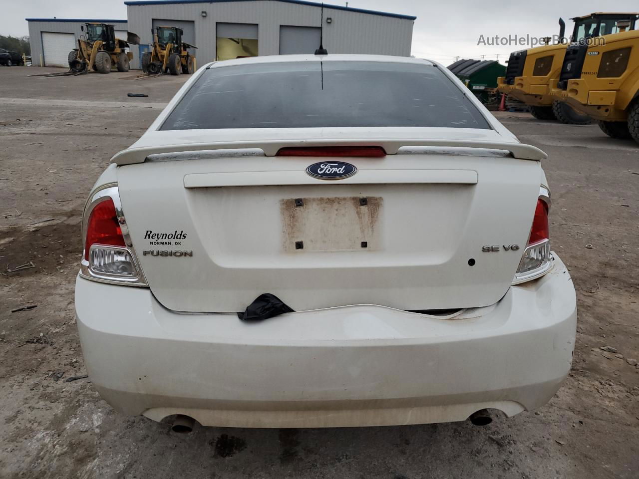 2008 Ford Fusion Se Белый vin: 3FAHP07128R221081