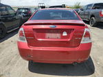 2008 Ford Fusion Se Burgundy vin: 3FAHP07128R251097