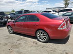 2008 Ford Fusion Se Burgundy vin: 3FAHP07128R251097