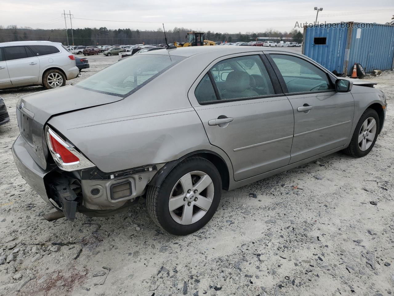 2008 Ford Fusion Se Gray vin: 3FAHP07128R269325