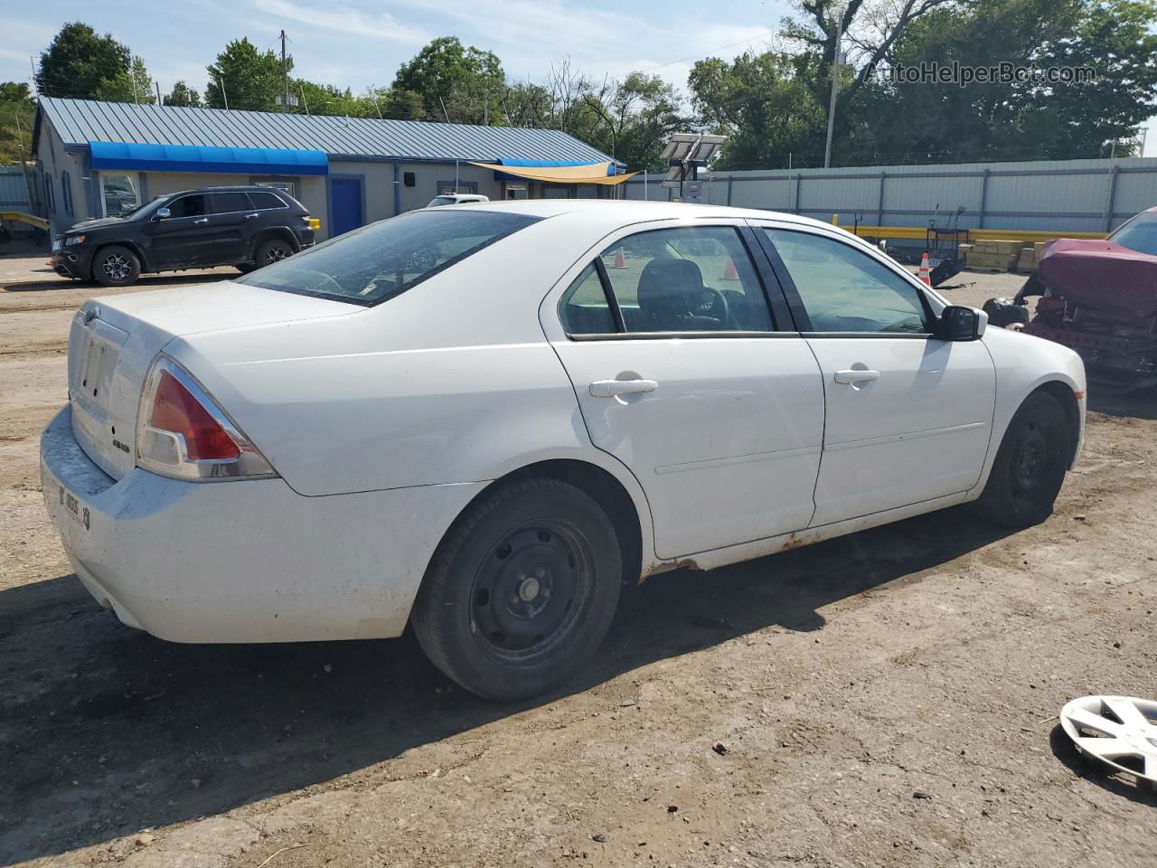 2006 Ford Fusion Se White vin: 3FAHP07136R179811