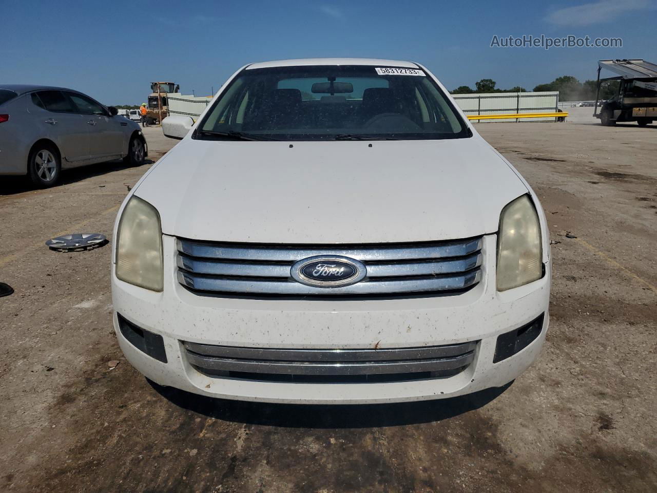 2006 Ford Fusion Se White vin: 3FAHP07136R179811