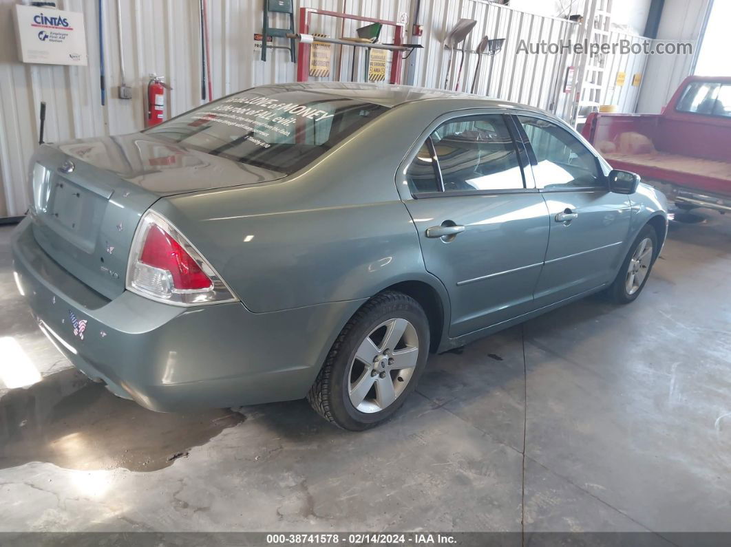 2006 Ford Fusion Se Light Blue vin: 3FAHP07136R211883