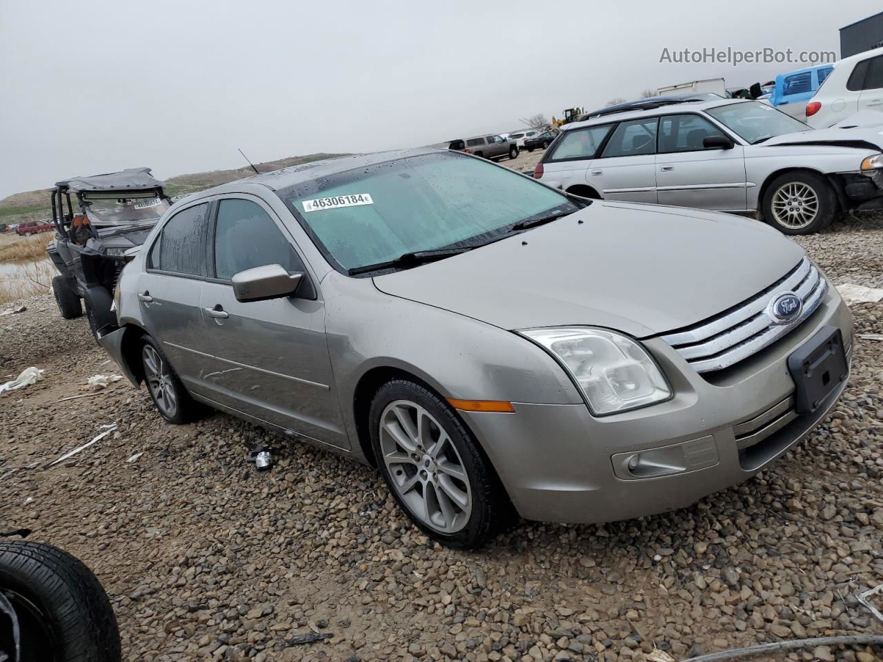 2008 Ford Fusion Se Silver vin: 3FAHP07138R256650