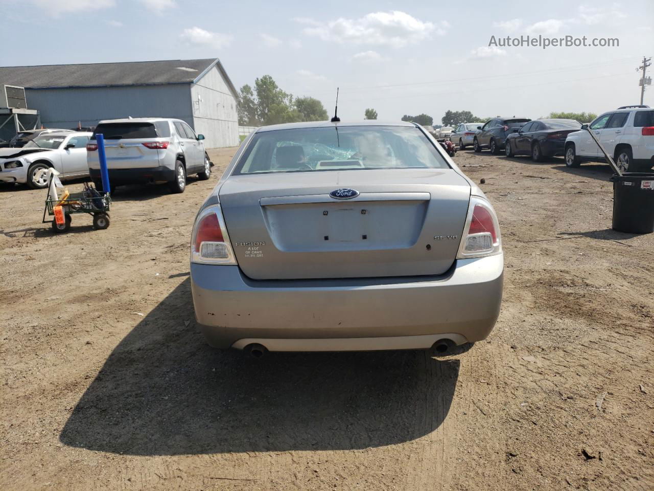 2008 Ford Fusion Se Gray vin: 3FAHP07148R216139