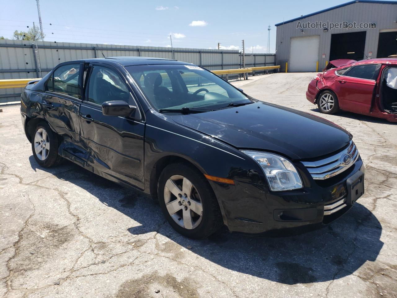 2008 Ford Fusion Se Черный vin: 3FAHP07158R108659