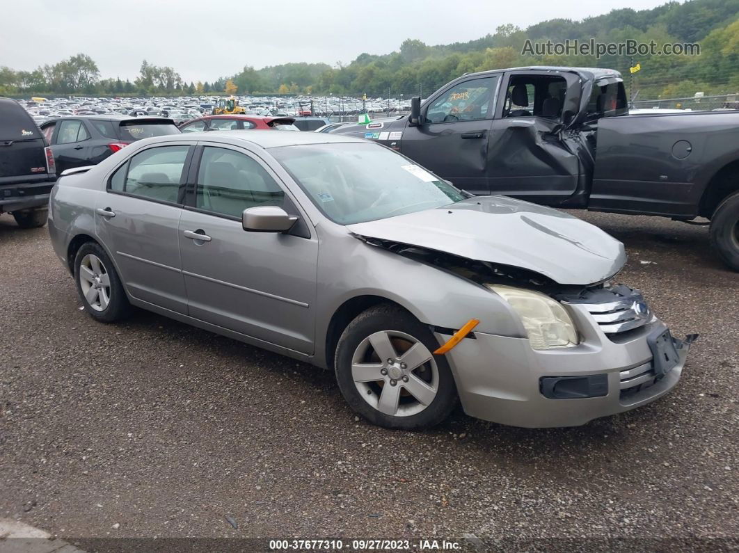 2008 Ford Fusion Se Silver vin: 3FAHP07158R254642