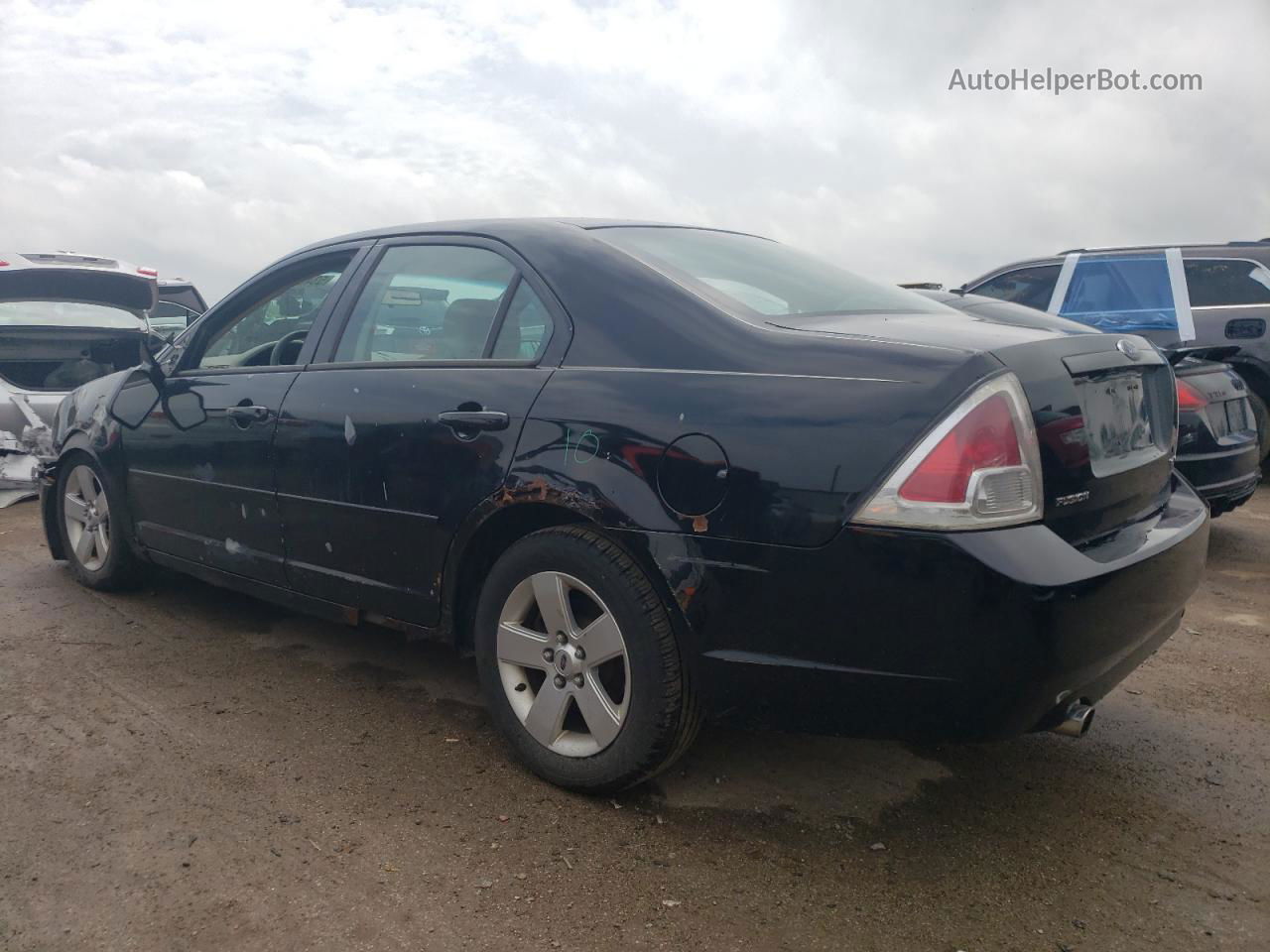 2006 Ford Fusion Se Black vin: 3FAHP07166R120039