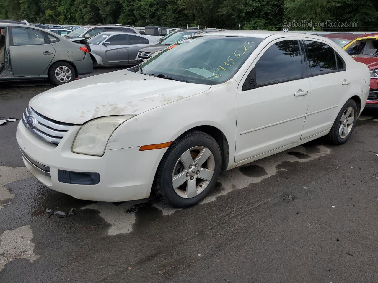 2008 Ford Fusion Se Бежевый vin: 3FAHP07168R156445