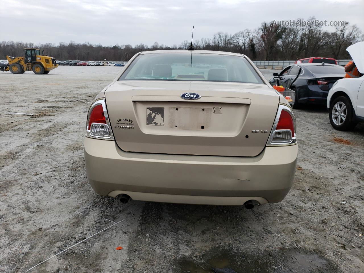 2008 Ford Fusion Se Желто-коричневый vin: 3FAHP07168R197139