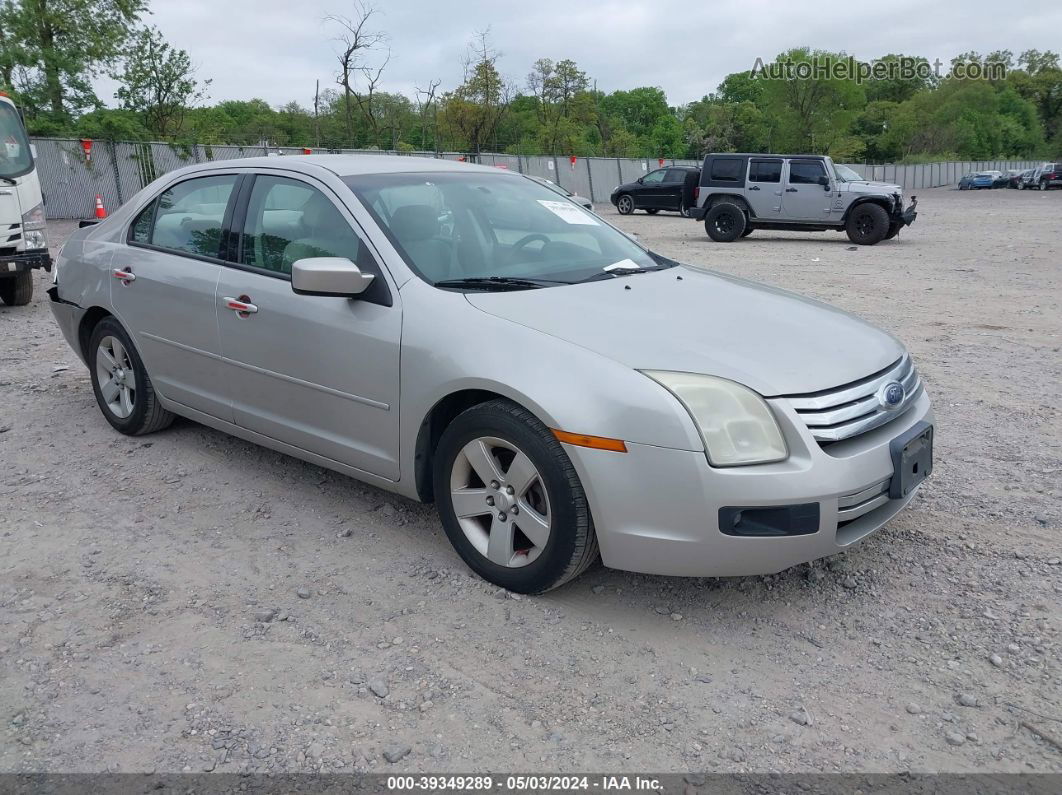 2008 Ford Fusion Se Gray vin: 3FAHP07168R202291