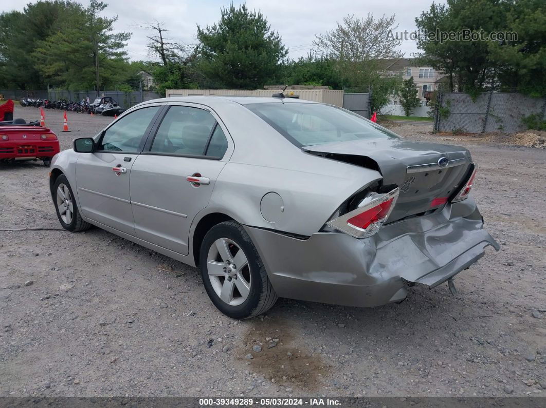 2008 Ford Fusion Se Gray vin: 3FAHP07168R202291