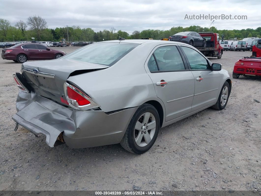 2008 Ford Fusion Se Gray vin: 3FAHP07168R202291