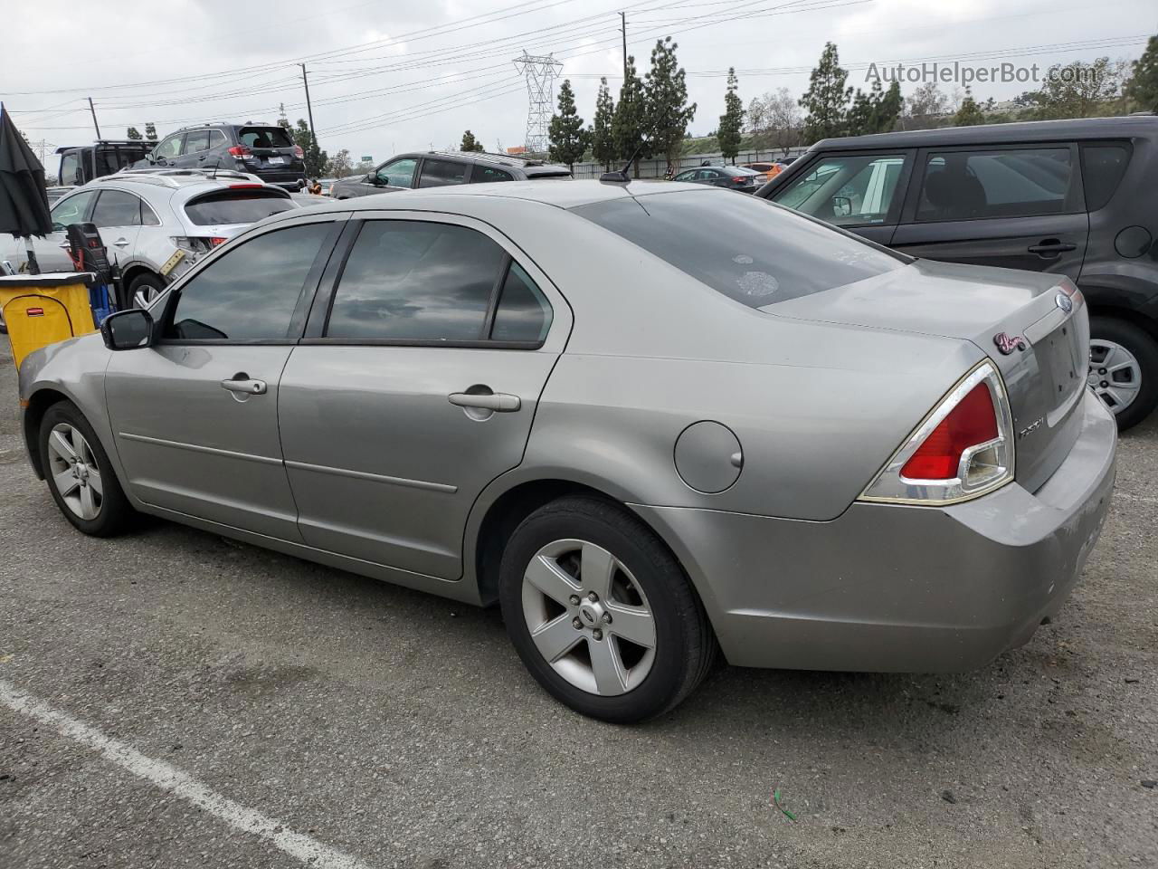 2008 Ford Fusion Se Silver vin: 3FAHP07168R216773