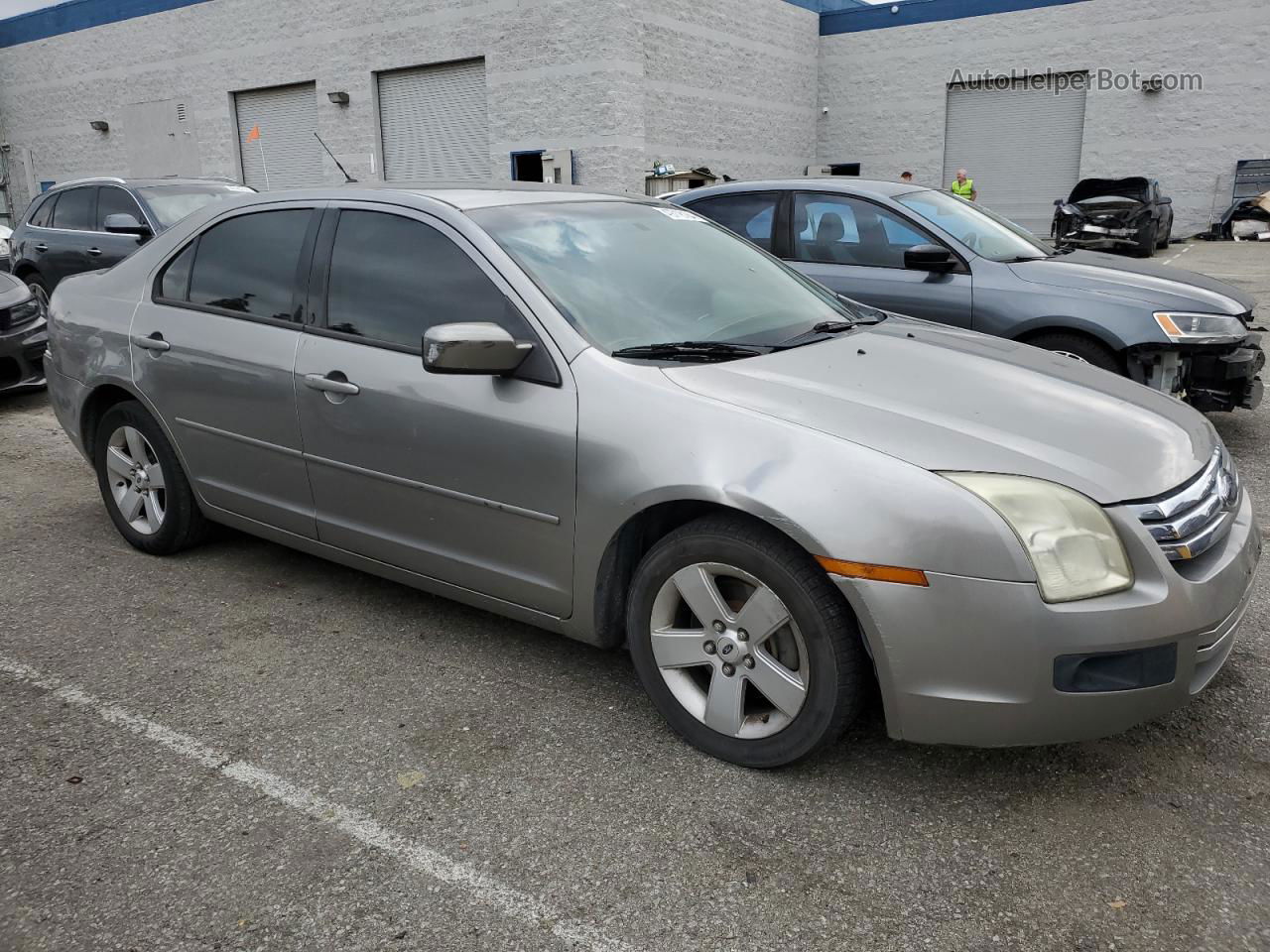 2008 Ford Fusion Se Silver vin: 3FAHP07168R216773