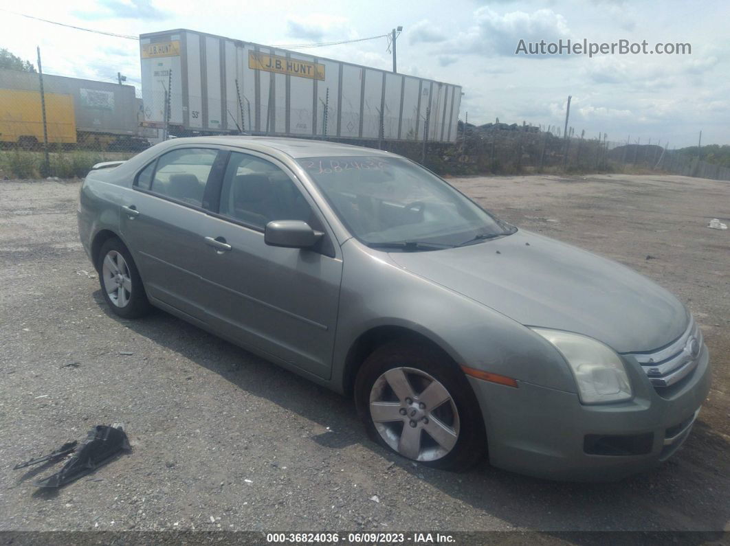 2008 Ford Fusion Se Green vin: 3FAHP07168R225456