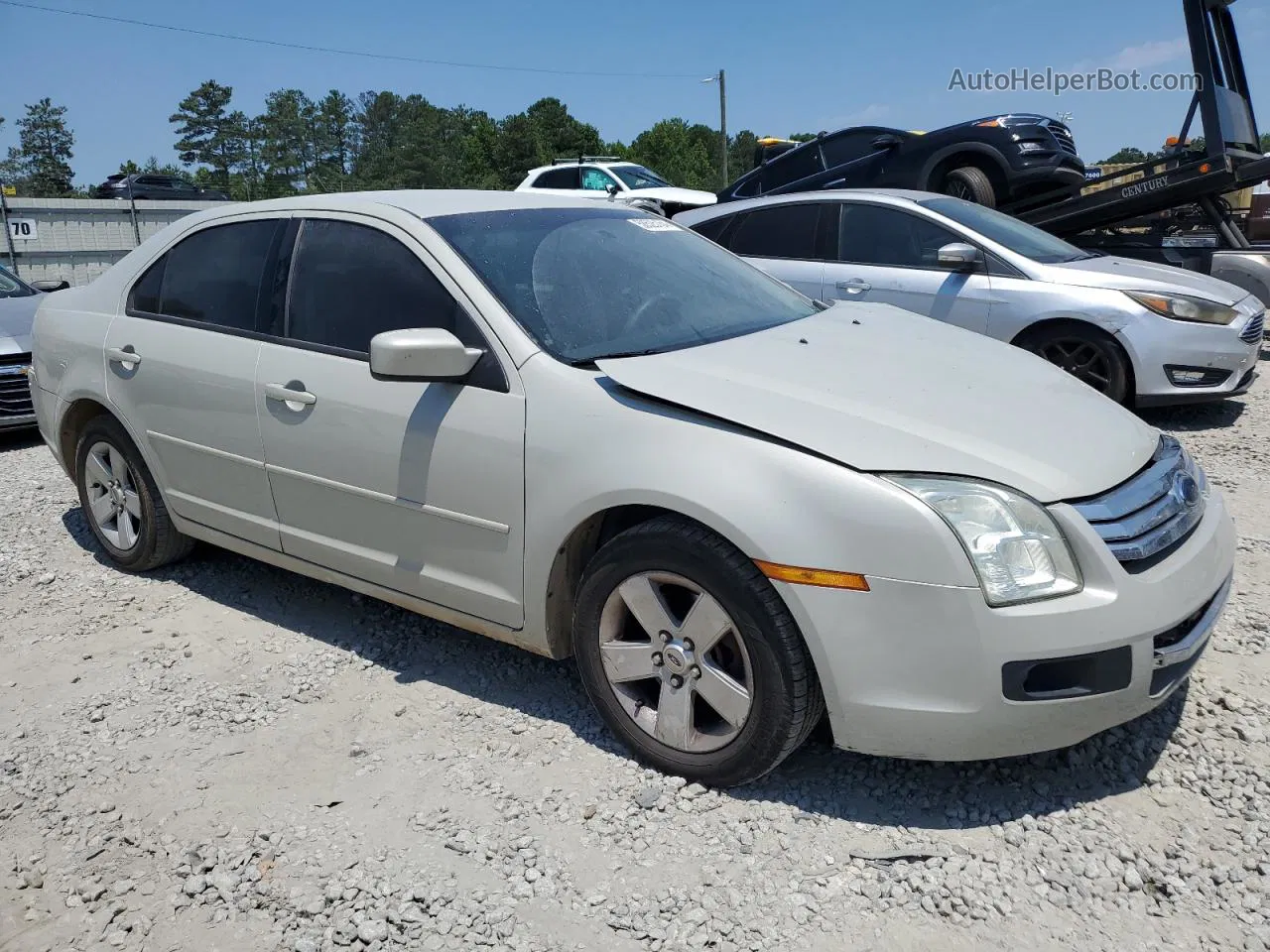 2008 Ford Fusion Se Silver vin: 3FAHP07168R226672