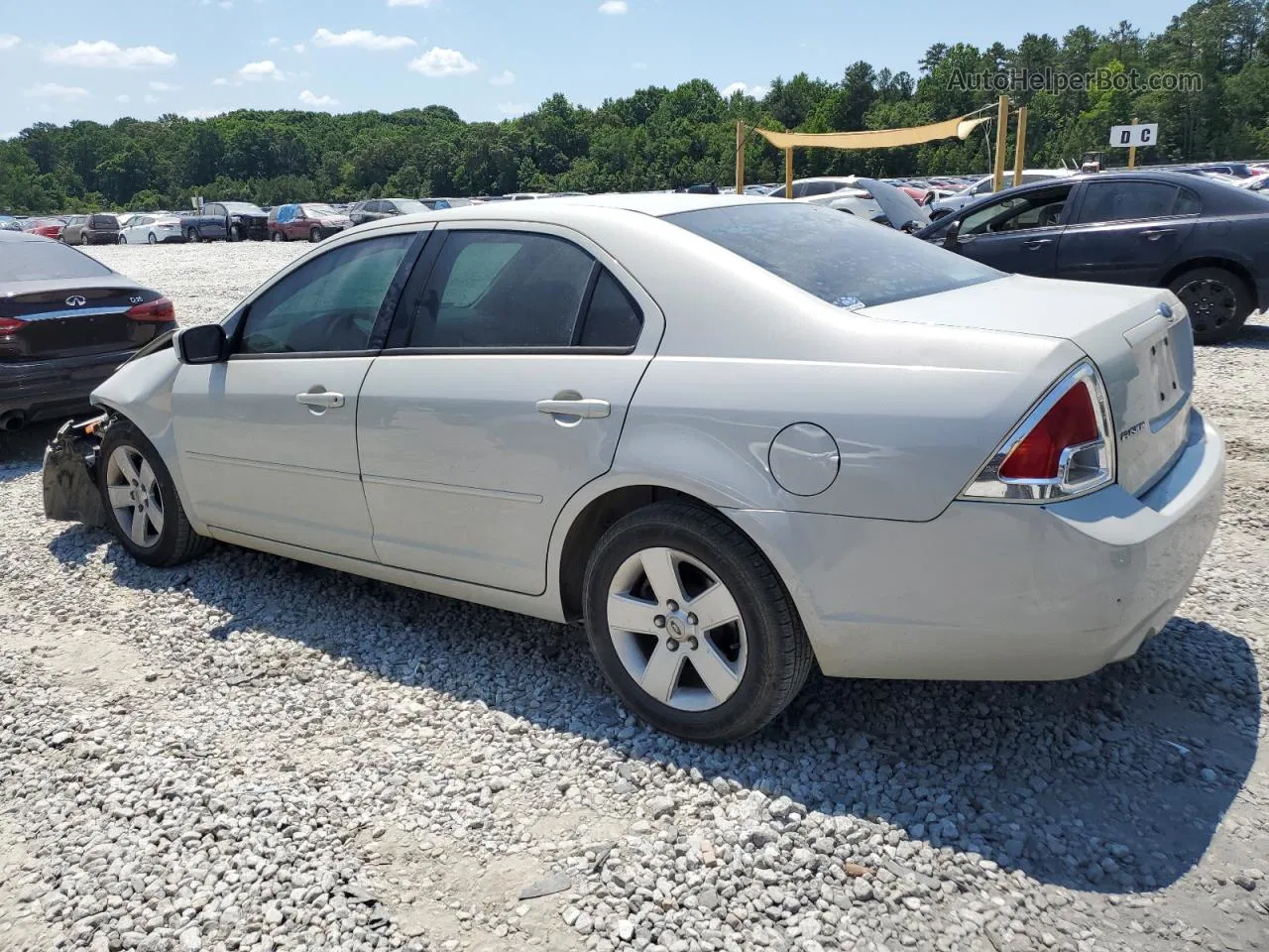 2008 Ford Fusion Se Silver vin: 3FAHP07168R226672