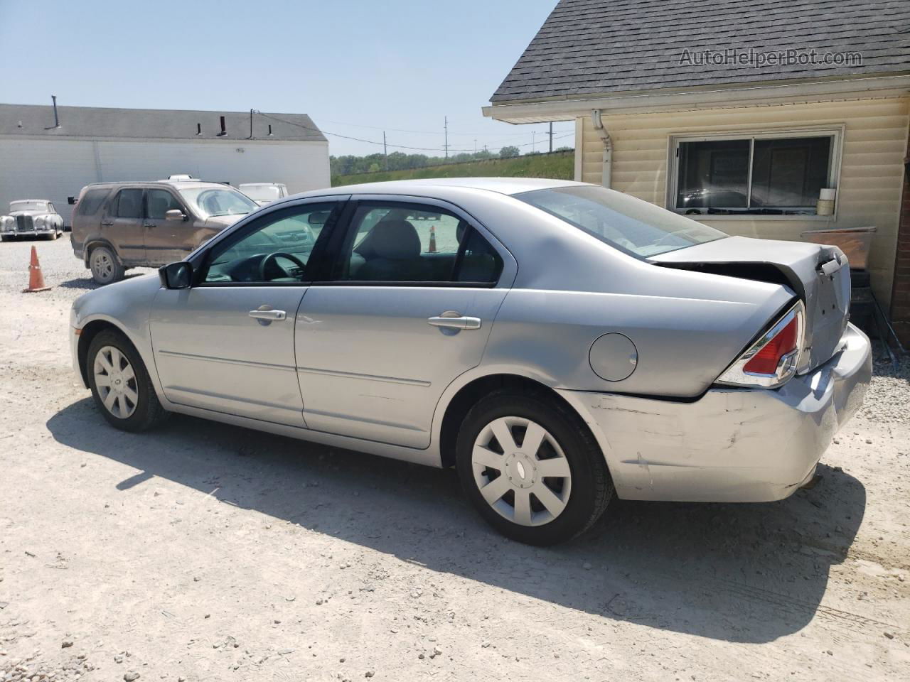 2006 Ford Fusion Se Silver vin: 3FAHP07176R125167