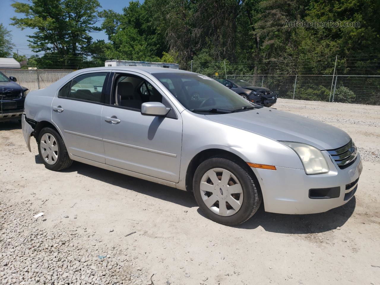 2006 Ford Fusion Se Silver vin: 3FAHP07176R125167