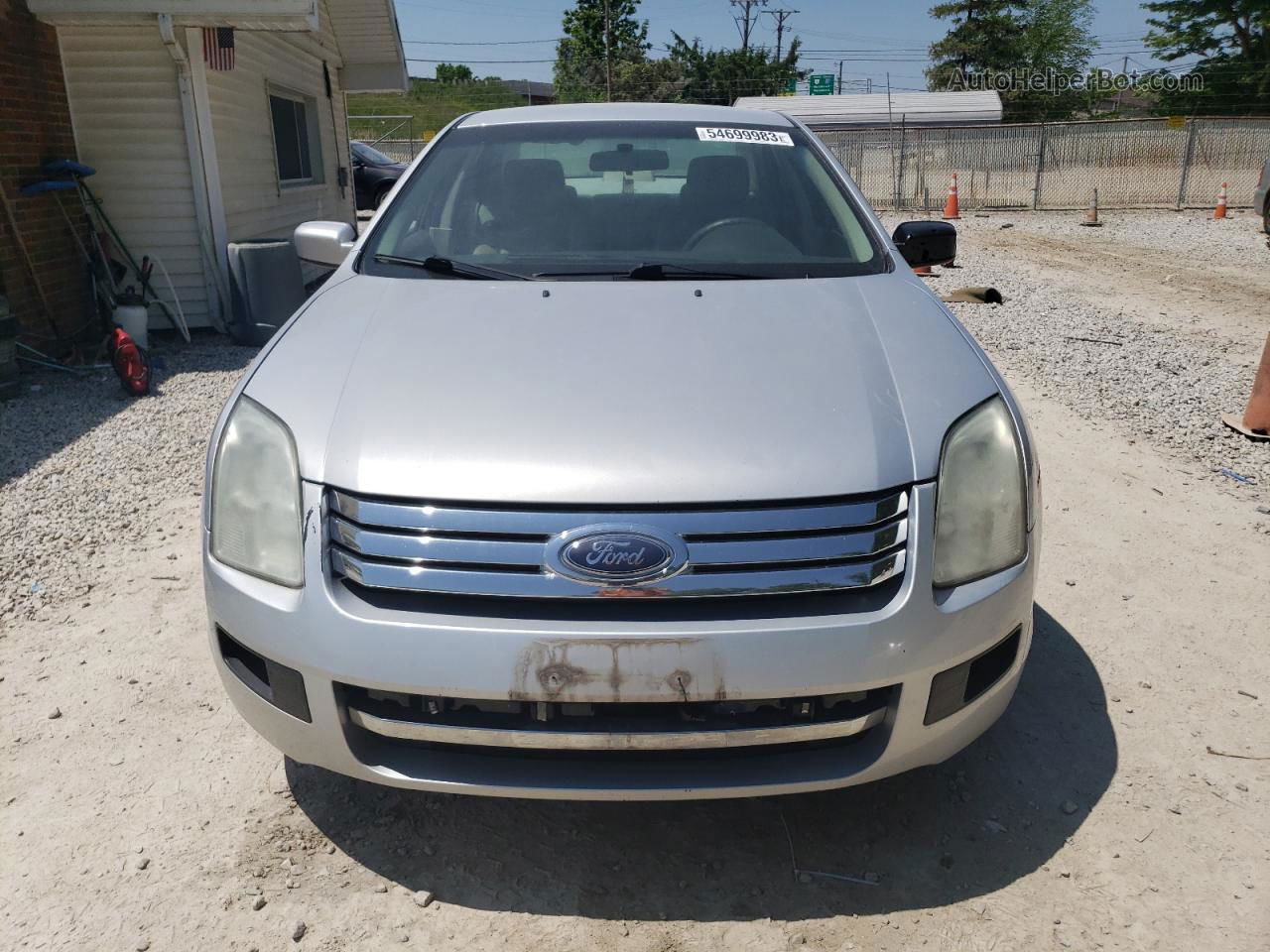 2006 Ford Fusion Se Silver vin: 3FAHP07176R125167