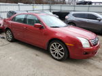 2008 Ford Fusion Se Maroon vin: 3FAHP07178R228236