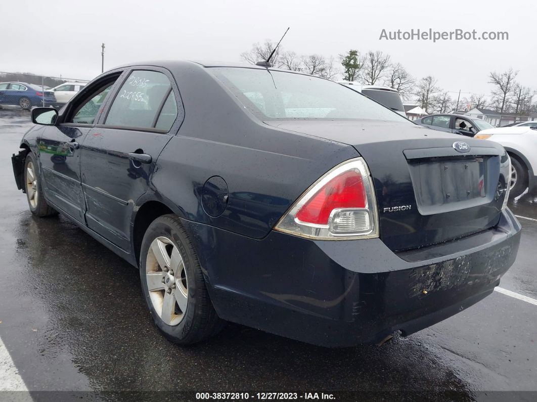 2008 Ford Fusion Se Navy vin: 3FAHP07178R253685