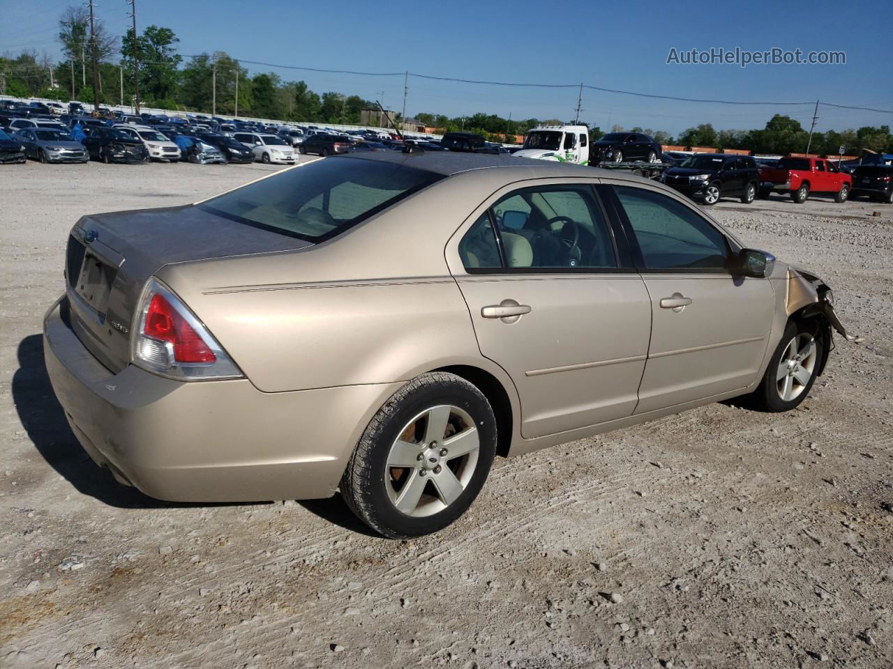 2008 Ford Fusion Se Золотой vin: 3FAHP07188R215995