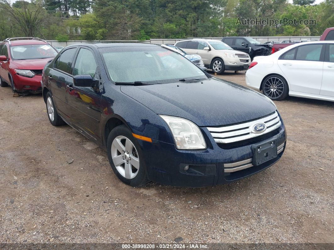 2008 Ford Fusion Se Dark Blue vin: 3FAHP07188R250911