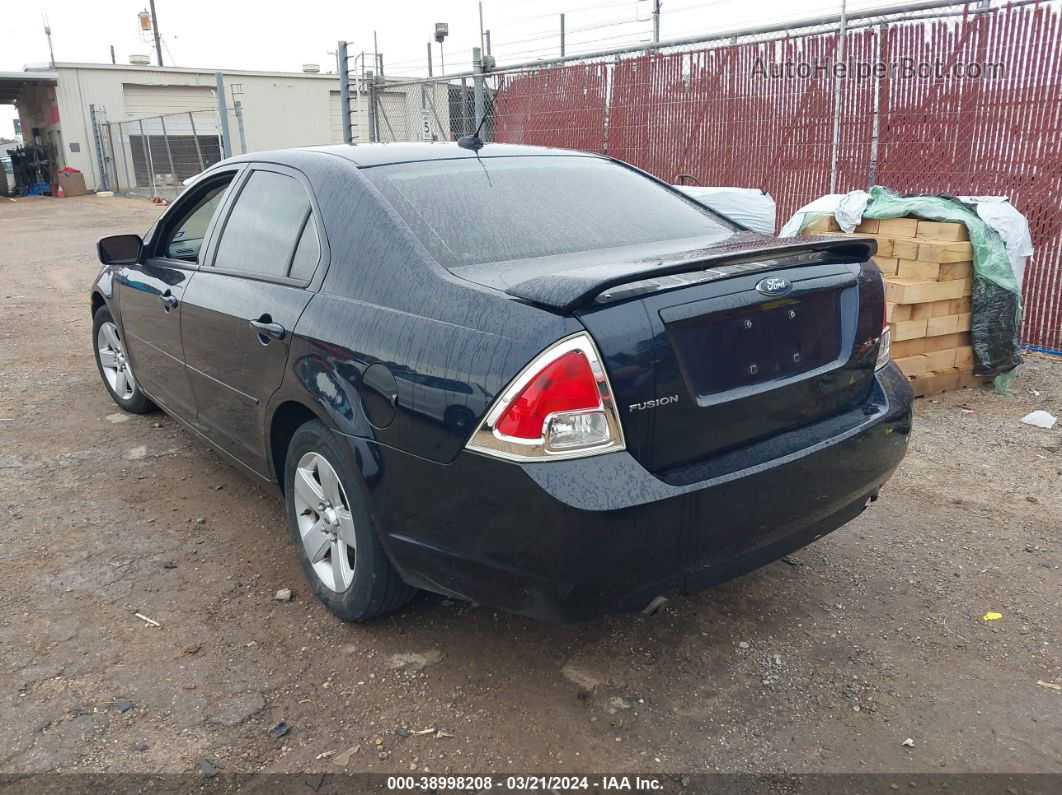 2008 Ford Fusion Se Dark Blue vin: 3FAHP07188R250911