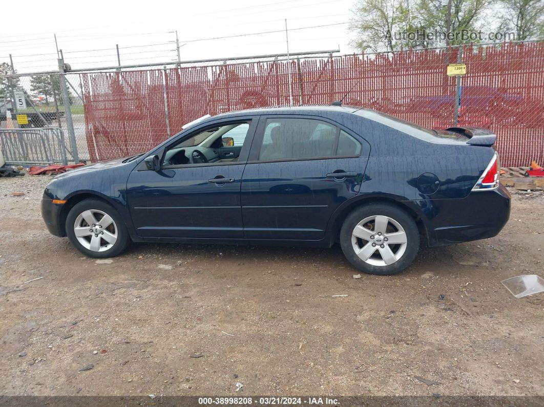 2008 Ford Fusion Se Dark Blue vin: 3FAHP07188R250911