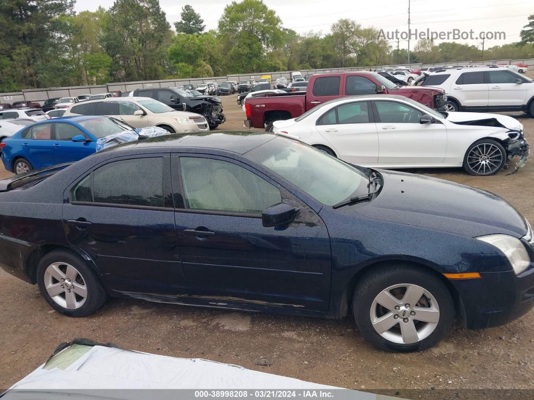 2008 Ford Fusion Se Dark Blue vin: 3FAHP07188R250911