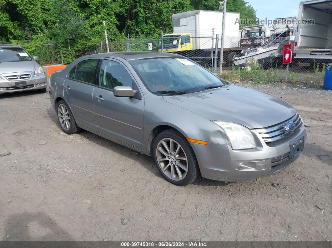 2008 Ford Fusion Se Gray vin: 3FAHP07188R270852