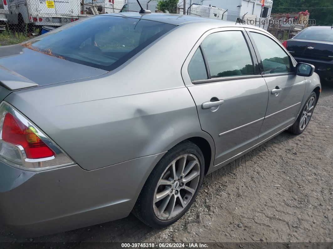 2008 Ford Fusion Se Gray vin: 3FAHP07188R270852