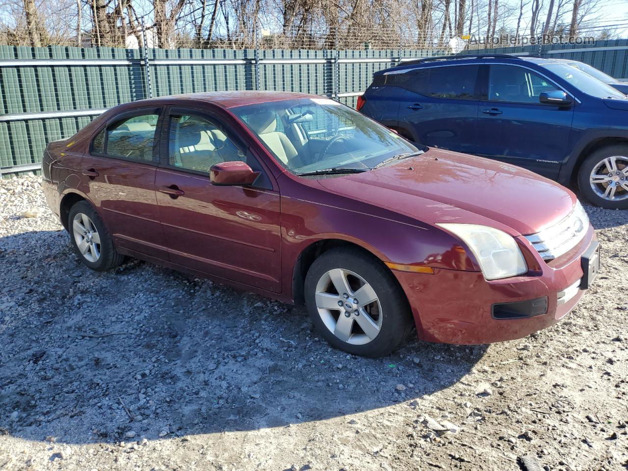 2006 Ford Fusion Se Red vin: 3FAHP07196R119144