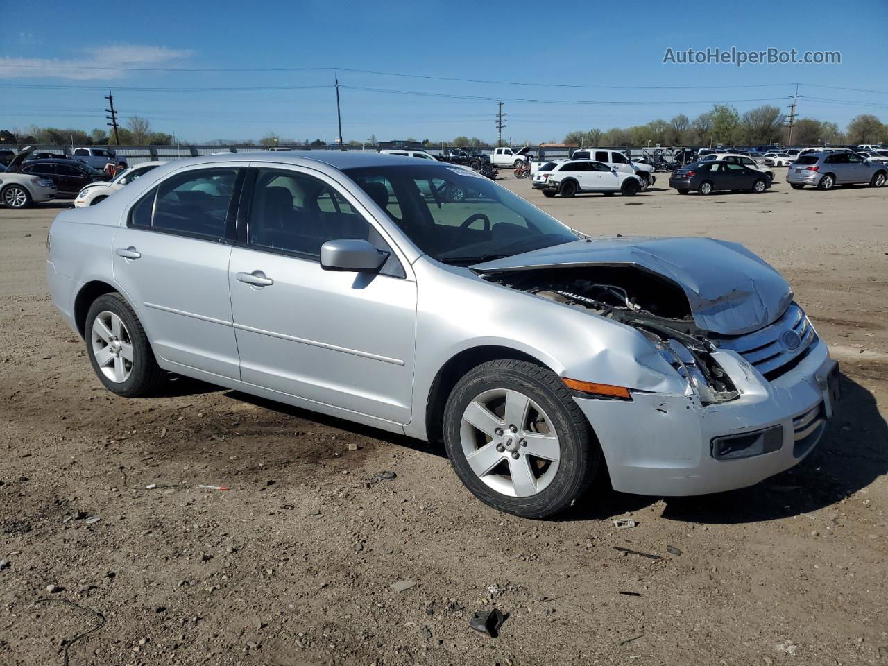 2006 Ford Fusion Se Silver vin: 3FAHP07196R221415