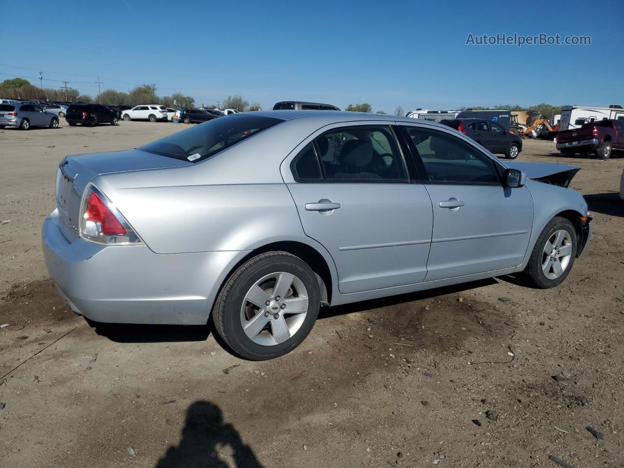 2006 Ford Fusion Se Silver vin: 3FAHP07196R221415