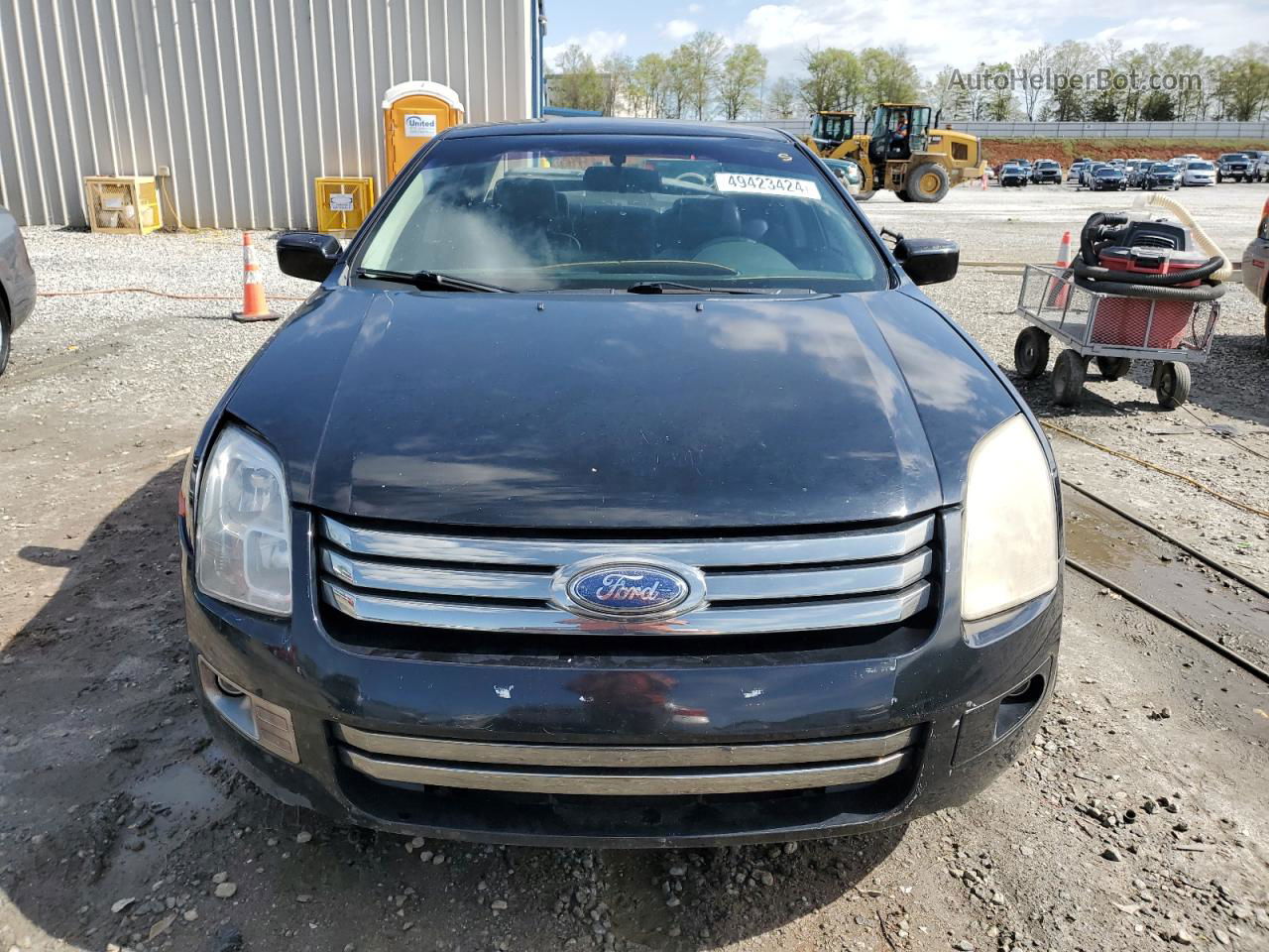 2008 Ford Fusion Se Черный vin: 3FAHP07198R108101