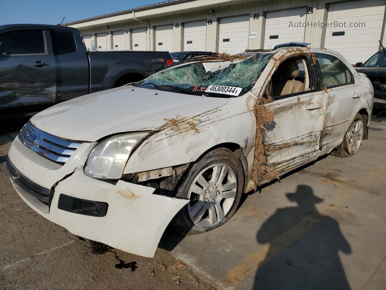 2008 Ford Fusion Se White vin: 3FAHP07198R120376