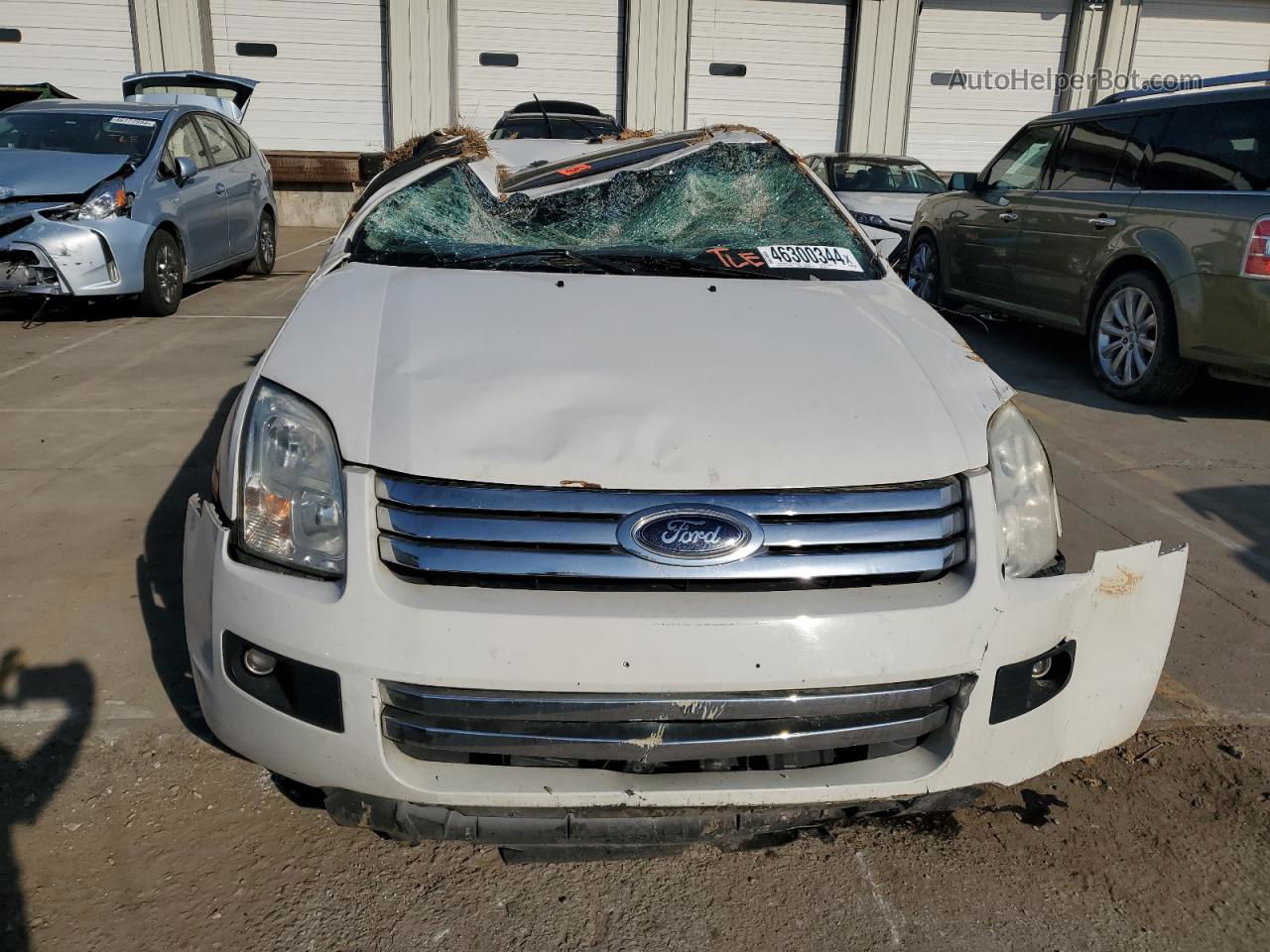 2008 Ford Fusion Se White vin: 3FAHP07198R120376