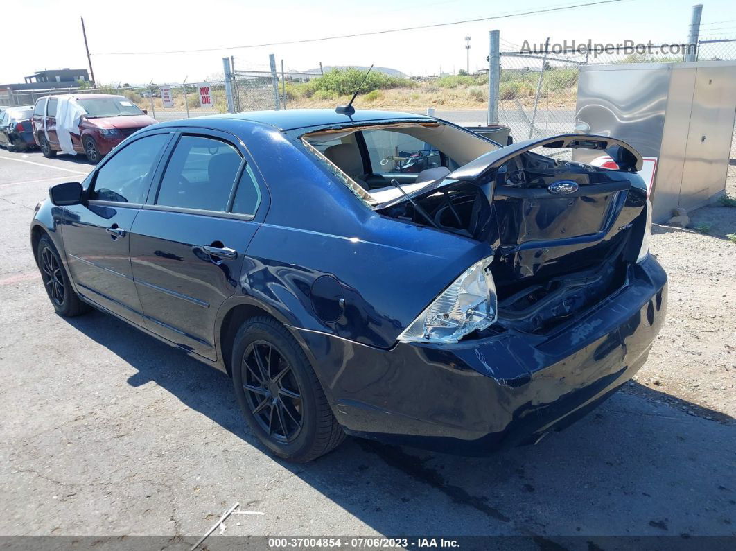 2008 Ford Fusion Se Navy vin: 3FAHP07198R265031