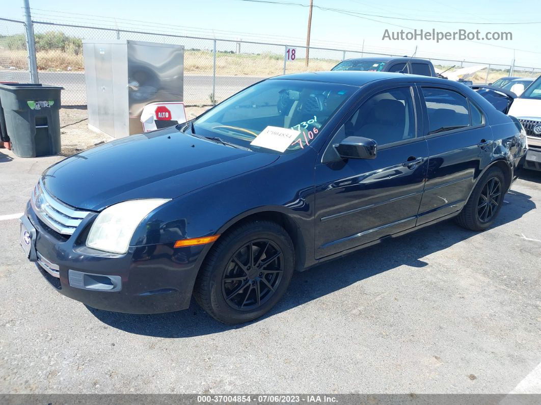 2008 Ford Fusion Se Navy vin: 3FAHP07198R265031