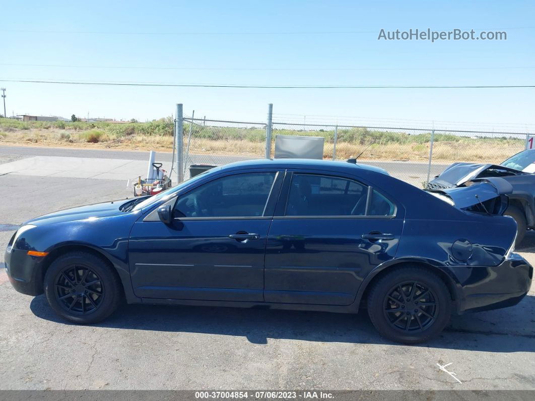 2008 Ford Fusion Se Navy vin: 3FAHP07198R265031